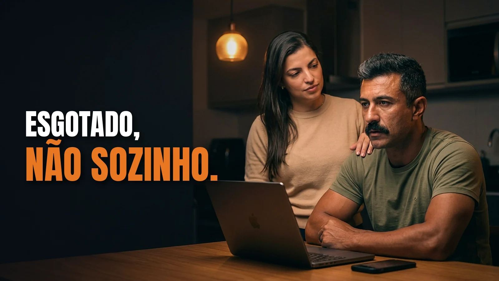 Casamento depois do burnout: quando o marido quebra por dentro